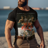 Street Fighter Sonny Chiba 1974 Graphic T-Shirt | Polyester Cult Film Tee | Retro Martial Arts Apparel | RetroPunkDesign