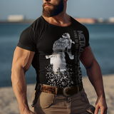 Metal Gear Solid 4 Guns of the Patriots Graphic T-Shirt  Tactical Stealth Game Tee  RetroPunkDesign