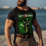 Left 4 Dead Graphic T-Shirt | Classic Zombie FPS Gaming Tee | RetroPunkDesign