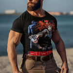 Golgo 13 Queen Bee Graphic T-Shirt | Duke Togo Retro Anime Tee | RetroPunkDesign - Retro Punk Design 