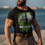 Metal Gear Solid 3 Graphic T-Shirt | Snake Eater Retro Stealth Action Tee | RetroPunkDesign