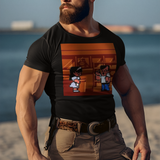 River City Ransom Graphic T-Shirt | Retro NES Beat ’Em Up Gamer Tee | RetroPunkDesign