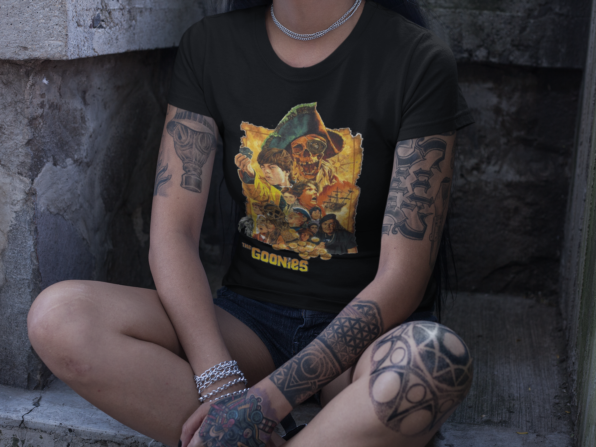 The Goonies Graphic T-Shirt | Retro 80s Adventure Movie Tee | RetroPunkDesign - Retro Punk Design 