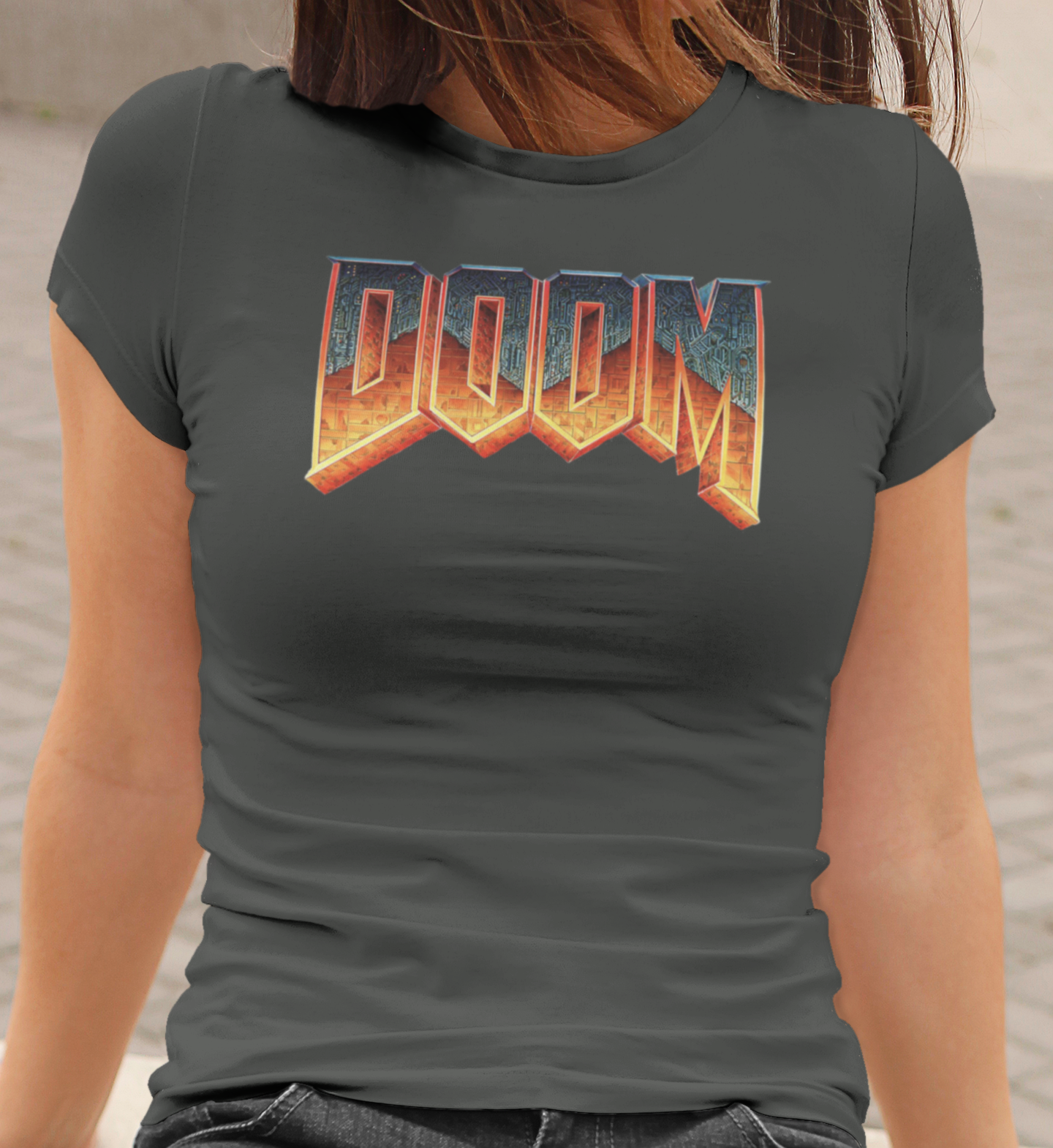 Doom Retro Game Graphic Tee