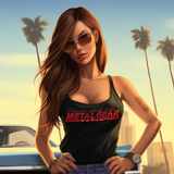 Metal Gear Solid Tank Top | Retro Stealth Action Sleeveless Tee | RetroPunkDesign