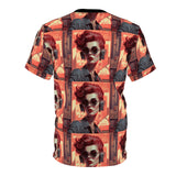 Japanese 80's Sci-Fi Retro Red Head Graphic T-Shirt Graphic Tee