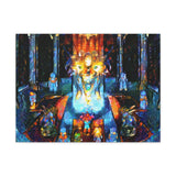 Chrono Trigger Black Omen SNES Retro Game Art Wall Art Canvas Art Oil Painting Style