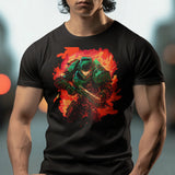 Doom Graphic Tee | Vintage 90s Video Game T-Shirt | Retro First-Person Shooter Apparel | Cult Classic Gaming Merchandise | Retro Gamer Tee