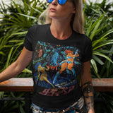 Dirty Pair Anime Cyberpunk Graphic Tee 80's Retro Anime Graphic T-Shirt