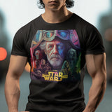 Star Wars Cult of the Jedi Cyberpunk Retro Graphic T-Shirt