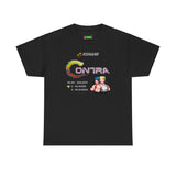 Contra Nintendo Game Graphic Tee | Retro Video Game T-Shirt | Vintage Gaming Apparel | Classic NES Shirt