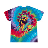 Macho Man Randy Savage Tie Dye Graphic Tee | Vintage Wrestling T-Shirt | Retro WWE Apparel | Classic Wrestling Fan T-Shirt