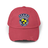 Resident Evil STARS Distressed Cap | S.T.A.R.S. Raccoon City Police Tactical Baseball cap | Video Game Apparel | Retro Gamer Accessory