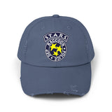 Resident Evil STARS Distressed Cap | S.T.A.R.S. Raccoon City Police Tactical Baseball cap | Video Game Apparel | Retro Gamer Accessory