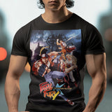 Fatal Fury The Motion Picture Anime Retro Graphic Tee Graphic T-Shirt