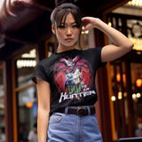 Bio Hunter Anime Graphic T-Shirt