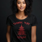 Chinese Food Thank You Enjoy Graphic T-Shirt