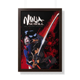 Ninja Scroll 1997 Anime Retro Framed Movie Poster