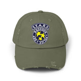 Resident Evil STARS Distressed Cap | S.T.A.R.S. Raccoon City Police Tactical Baseball cap | Video Game Apparel | Retro Gamer Accessory