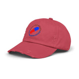 Akira Anime Distressed Cap | "Good for your health bad for your education" Hat | Vintage Anime Apparel