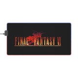 Final Fantasy VI Retro jrpg snes PC Gaming Led Mouse Pad