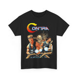 Contra NES Graphic Tee | Retro Gaming Shirt | 80s Video Game Apparel | Classic NES Game T-Shirt | Contra Konami Fan Merch |Gamer Clothing