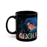 Policenauts Cyberpunk Retro Game Hideo Kojima Black Coffee Mug (11oz, 15oz)