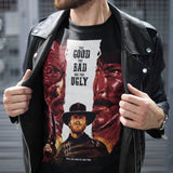 The Good The Bad and the Ugly Film Graphic T-Shirt Clint Eastwood Sergio Leone