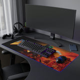 Doom LED RGB Gaming Mouse Pad