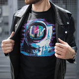 Vintage 80's MTV Moon Man Graphic T-Shirt