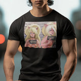 Dominion Tank Police Anime Puma Sisters Mug Shot Graphic T-Shirt