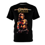 Conan The Barbarian 1982 Graphic T-Shirt Arnold Schwarzenegger