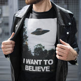 X-Files I want to Believe Graphic T-Shirt