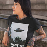 X-Files I want to Believe Graphic T-Shirt