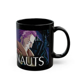 Policenauts Cyberpunk Retro Game Hideo Kojima Black Coffee Mug (11oz, 15oz)