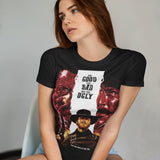 The Good The Bad and the Ugly Film Graphic T-Shirt Clint Eastwood Sergio Leone