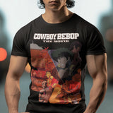 Cowboy Bebop Anime Spike Spiegel Graphic T-Shirt