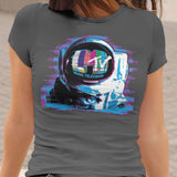 Vintage 80's MTV Moon Man Graphic T-Shirt