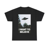 X-Files I want to Believe Graphic T-Shirt