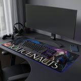 Policenauts LED Mouse Pad  Retro Sci-Fi Gaming