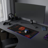 Command & Conquer Kane Brotherhood of Nod LED Mouse Pad RGB Gaming Mouse Mat