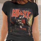 Heavy Metal Succubus Babe Graphic T Shirt