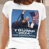 Donald Trump 2024 Fight  Graphic T Shirt