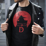 Vampire Hunter D T-Shirt  Retro Anime Graphic Tee  Classic Horror Manga Apparel  90s Gothic Fashion  Vintage Anime Shirt