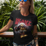 Heavy Metal Sword Babe Graphic T Shirt