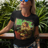 Heavy Metal Dagger Babe Graphic T Shirt