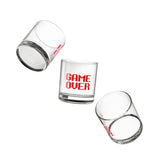 Game Over Rocks Glass, 10oz