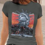 Escape From New York Kurt Russel Snake Plissken Graphic T Shirt