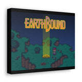 EarthBound Mother 2 SNES Retro Game Canvas Art Print Wall Art Gamer Art JRPG