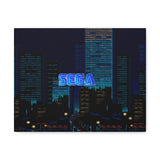 SEGA Retro Game Oil Painting Print Wall Art Canvas Print Fine Art